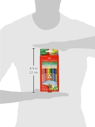 Faber-Castell Grip Colored EcoPencils - 12 Count