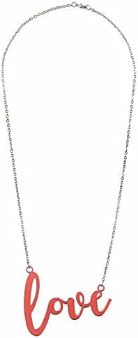 amscan Red "Love" Necklace Party Accesories