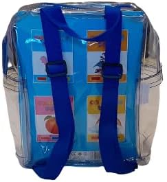 Gracewaters Kids Backpack with 6 Activity Accessories Included (Blue)