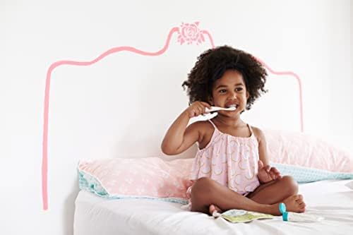 Jack N' Jill Natural Toddler Toothpaste for Baby, Kids and Infants 6 Months & Up, Fluoride Free Training Toothpaste for Toddlers 1-3 (1.76 Fl Oz (Pack of 2), Blueberry)