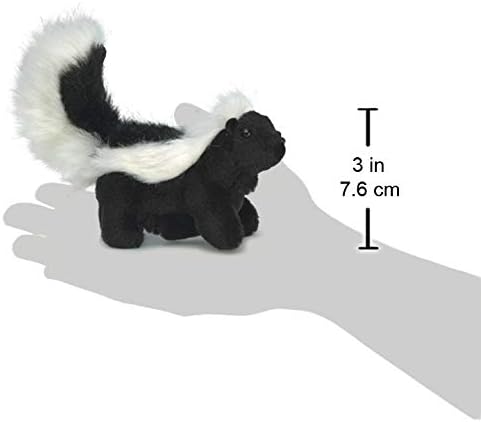 Folkmanis Mini Skunk Finger Puppet, Multi-Colored (2647)