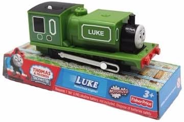 wltk Motorized Luke Train Engine Toy Set, Battery-Powered Train’s Friend Toy Set ,Toddlers Train Toys for Age 3 4 5 6 7 8 Kids Boys Girls