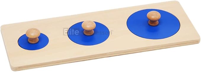 Elite Montessori Geometric Multiple Shape Wooden Puzzle Toddler Preschool Sensorial Toy Learning Material (Style B)