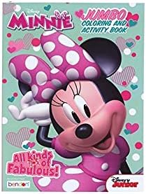 Bundle of 8 Coloring Activity Books with Color Sheets, Games & Mazes for Kids, Girls, Boys- Ages 4-8 -Favorite Character Bulk Pack (No Duplicates)