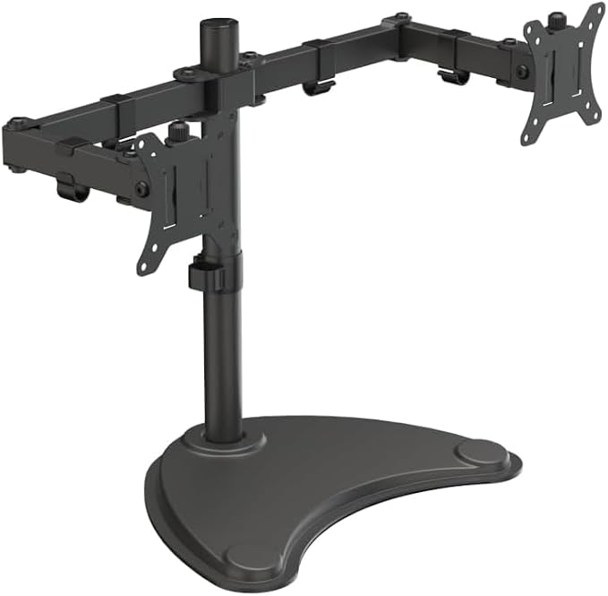 KS Doublesight Displays 2 Full HD 24” Monitors Dual Monitor Stand (1920 x 1080), 75Hz