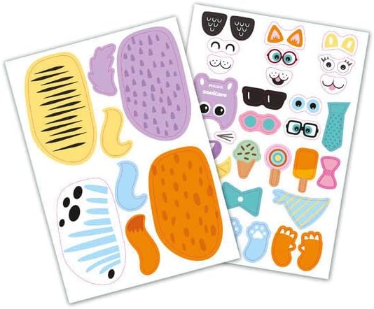 Philips Sonicare for Kids Design a Pet Edition, Corded Electric, HX3601