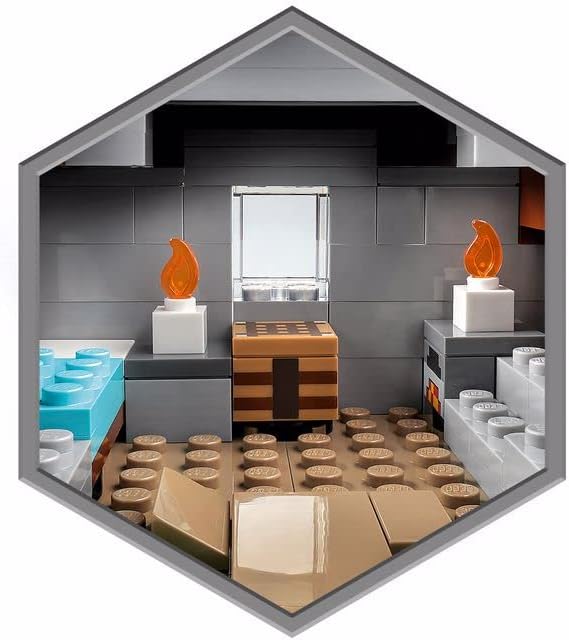 LEGO® Minecraft® The Abandoned Village 21190 Building Kit; Deserted Zombie Playset