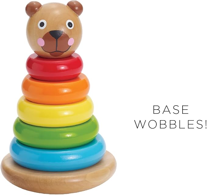 Manhattan Toy Brilliant Bear Magnetic Stack-up