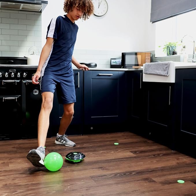 Soccer Bot - Ultimate Indoor Soccer Game with Score Tracker and Speed Modes, Soccer Training Toy