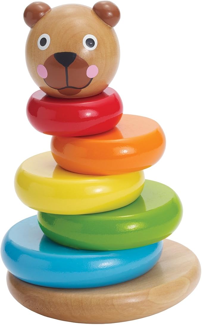 Manhattan Toy Brilliant Bear Magnetic Stack-up