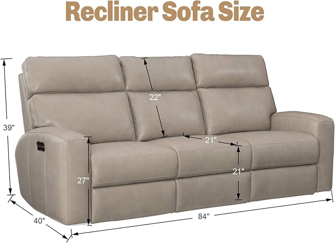 JIVINER 8-Piece Recliner Sofa Covers Stretch Jacquard Couch Covers for Recliner Slipcovers for Living Room 3 Cushion Soft Recliner Protector with Pocket (Sofa Recliner, Navy Blue)