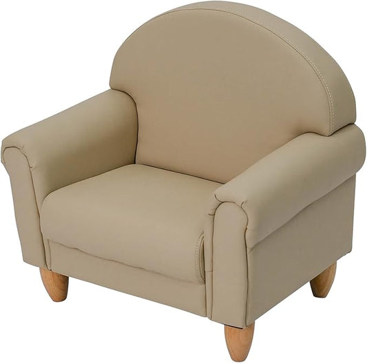 Children's Factory As We Grow Toddler Chair, Flexible Seating for Daycare or Preschool, Kids Reading Couch, Playroom Furniture, Buff