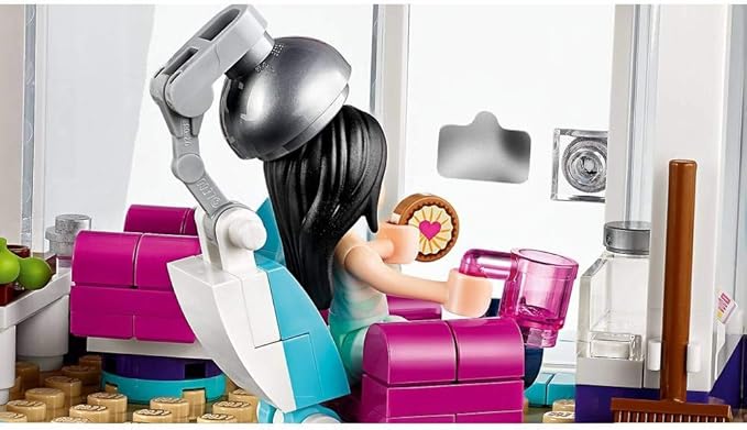 LEGO Friends Heartlake City Play Hair Salon Fun Toy 41391 Building Kit, Featuring Friends Character Emma (235 Pieces)