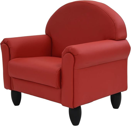 Children's Factory As We Grow Toddler Chair, Red, CF805-196, Flexible Seating for Daycare or Preschool, Kids Reading Chair, Playroom Furniture