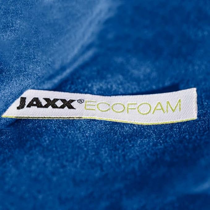 Jaxx Zipline Kids Modular Loveseat & Ottomans/Fold Out Lounger, Blueberry