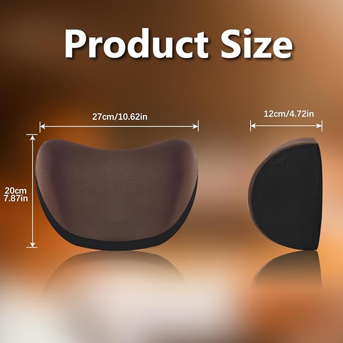 XIOQINE 2Pcs Car Neck Pillow, Ultra Comfortable Neck Pillow for Driving, Soft Car Headrest Pillow Like Clouds, Make Your Driving More Comfortable, Suitable for Driving, Traveling