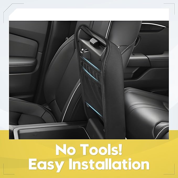 FIILINES Center Console Cover for Honda Pilot 2023-2025 2026, Ridgeline/Passport 2024-2026, with Hidden Pockets Armrest Cover Pad Cushion Protector Pilot Accessories Armrest Cover Anti-Scratch