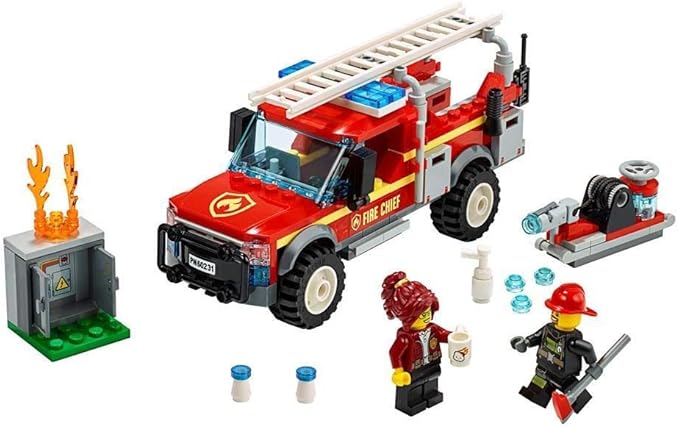 LEGO City Fire Chief Response Truck 60231 Building Kit (201 Pieces)