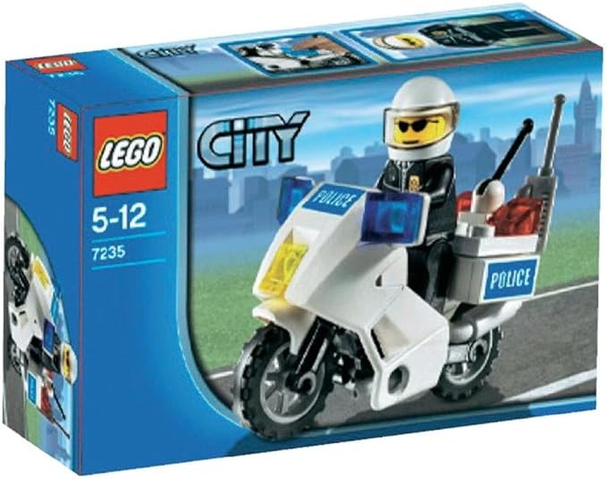 5Star-TD Lego City Police Motorcycle 7235
