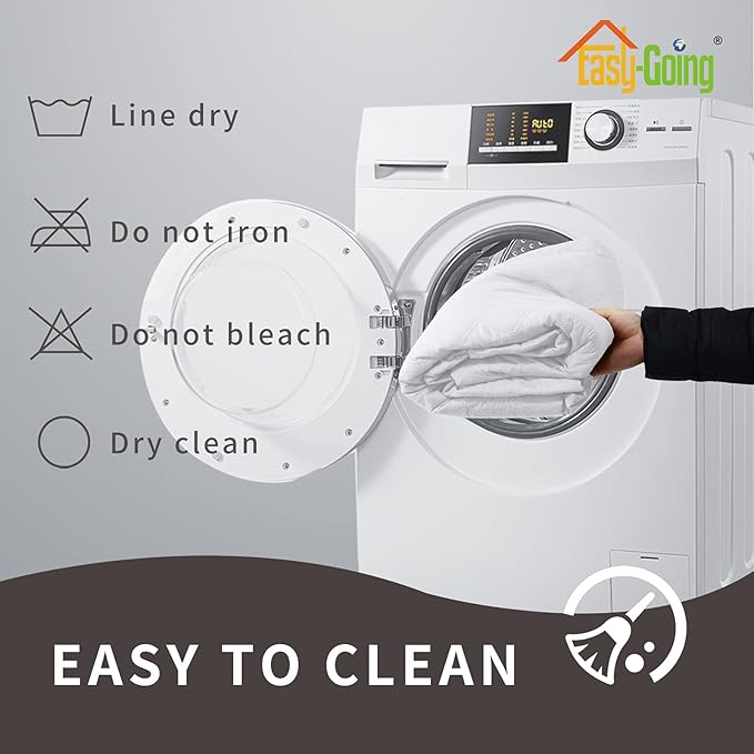 Easy-Going Sofa Slipcover Loveseat Cover Waterproof Couch Cover Washable Sofa Cover for 2 Cushion Couch Non-Slip Fabric Furniture Protector with Pocket for Pets Kids Dog Cat (Loveseat, White)