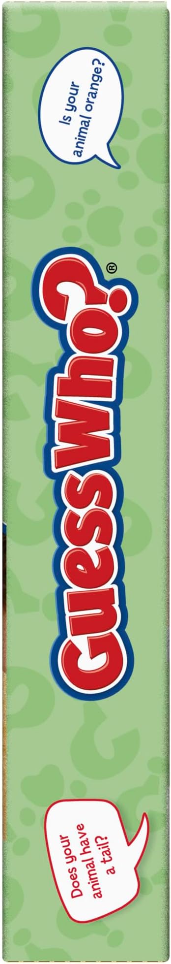 Hasbro Gaming Guess Who? Animal Friends Game | 2 Double-Sided Animal Sheets | 2-Player Board Games for Kids | Back to School Gifts | Ages 6+ (Amazon Exclusive)