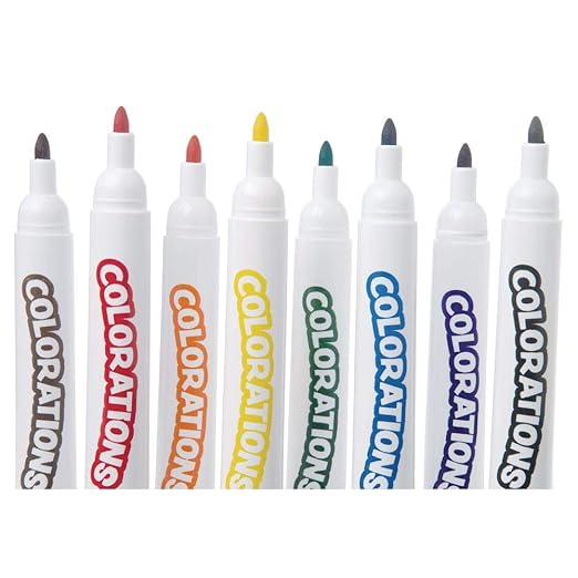 Colorations All in One Wooden Adjustable Easel with Markers & Bonus Chalk