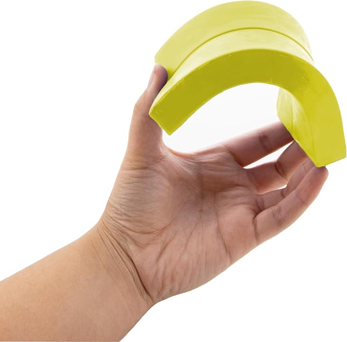 BAZIC Modeling Clay Yellow Color 1 LB, Modeling Dough Art Craft Non Toxic Gift for Artist Kids, Bulk for Classroom, 24-Pack