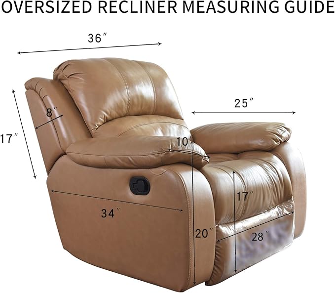 PureFit Reversible Quilted Sofa Cover, Water Resistant Furniture Protector, Washable Couch Cover with Non Slip and Elastic Straps for Kids, Dogs, Pets (Oversized Recliner, Coffee/Ivory)