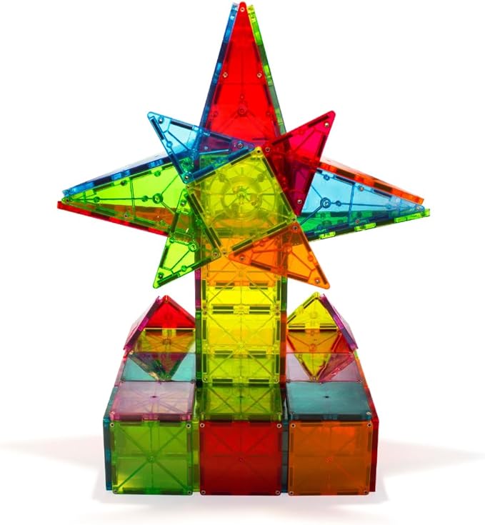 MAGNA-TILES Metropolis 110-Piece Magnetic Construction Set, The ORIGINAL Magnetic Building Brand