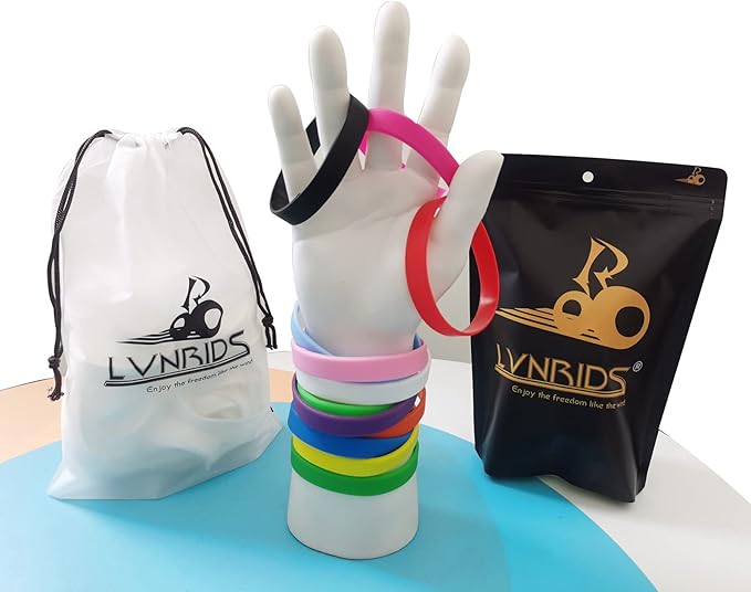 50 PCS Silicone Bracelets Wristbands for kid, Sports Rubber Elastic Wristband Bracelet for Party Decorations Favors Set Pack Orange