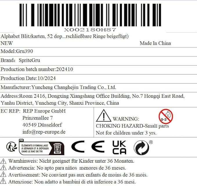 Alphabet Flash Cards, 52 Double Sided Cards Uppercase & Lowercase Letter Cards, Letters and Sight Words Learning Cards for Preschool and Toddlers Learning (2 Reclosable Rings Attached)