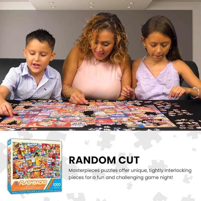 MasterPieces - 1000 Piece Jigsaw Puzzle, Quick Stop Diner, Fun for Adults, Family, Kids, Non-Glare Finish, 19.25" x 26.75"