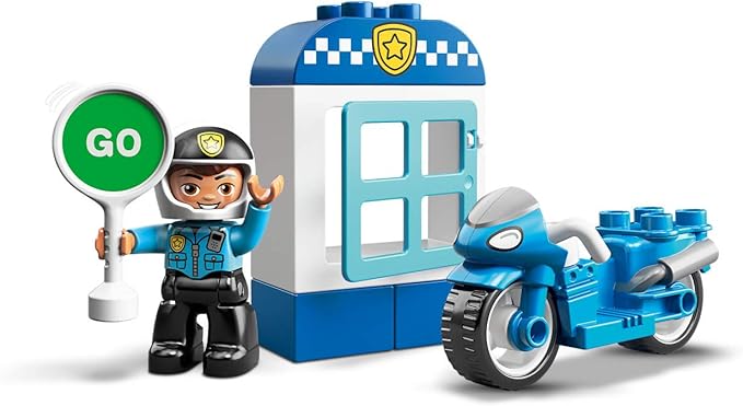 LEGO DUPLO Town Police Bike 10900 Building Blocks (8 Pieces)