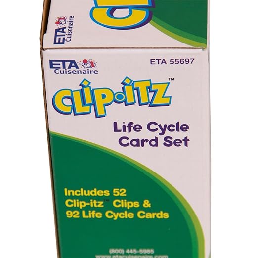 hand2mind Clip-itz Life Cycle Card Set