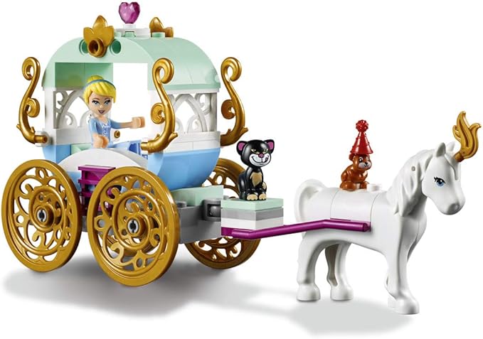 LEGO Disney Cinderella’s Carriage Ride 41159 4+ Building Kit (91 Pieces)