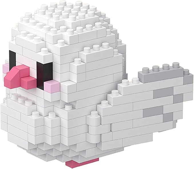 Birds Building Blocks for Adults Mini Building Blocks Birds Building Bricks Toy Micro Block Building Set Gift for Kids and Adults-247 PCS(Pigeon)