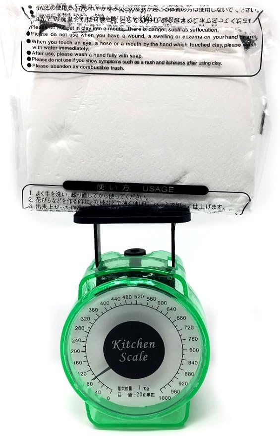 YACHIYO DAISO Soft Clay Lightweight Fluffy Packs (1 Set, White)