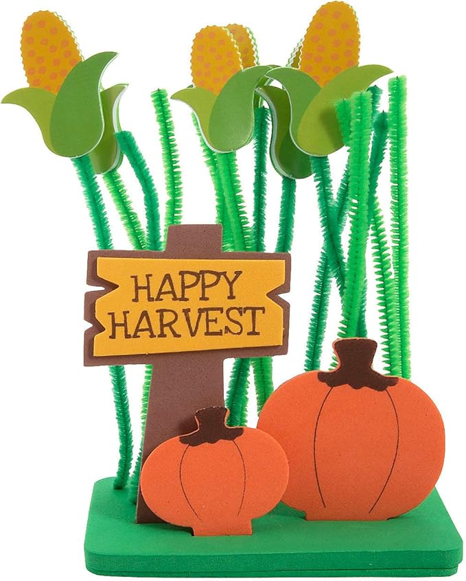 Fall Harvest Craft Kit - Craft Kits - 12 Pieces