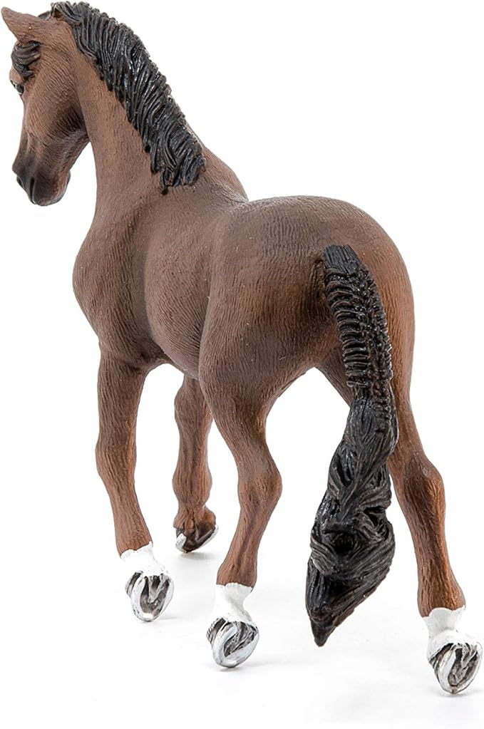 Schleich Horse Club, Horse Toys for Girls and Boys Trakehner Gelding Horse Toy Figurine, Ages 5+