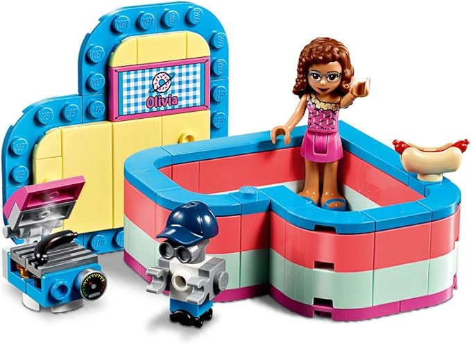 LEGO Friends Olivia’s Summer Heart Box 41387 Building Kit, New 2019 (93 Pieces)