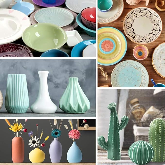 8 Pieces Wooden Pottery Sculpting Clay Cleaning Tool Set, Includes Clay Cutting, Modeling, Trimming Tools, for Beginner Level Pottery and Smoothing, Cleaning, Carving, Shaping and Sculpting