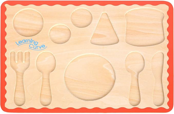 Learning Curve Amazon Exclusive Let's Serve Breakfast Set for Kids, Multicolor