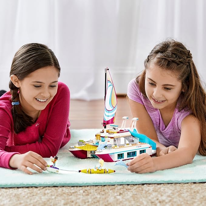 LEGO Friends Sunshine Catamaran 41317 Building Kit (603 Piece)