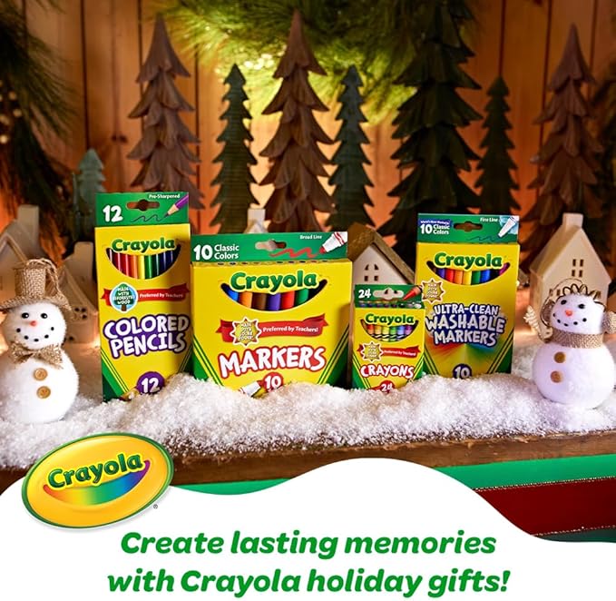 Crayola Bluey Art Kit for Kids (45pcs), Bluey Coloring Book Pages, Bluey Stickers for Kids, Bluey Toys For Girls & Boys, Toddler Gift, 4+