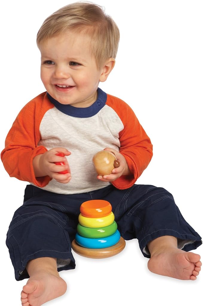 Manhattan Toy Brilliant Bear Magnetic Stack-up