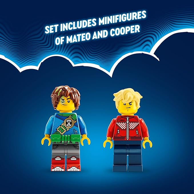 Lego DREAMZzz Grimkeeper The Cage Monster 71455 Building Toy Transforms from Z-Blob Robot to Mini-Plane to Hoverbike, Great for Imaginative and Pretend Play, Unique Birthday Gift for 7+ Year Olds