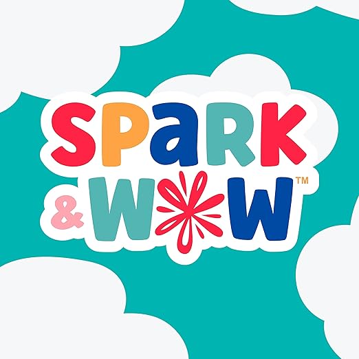 SPARK & WOW Airplane Activity Wall Panels - Ages 18m+ - Montessori Sensory Wall Toy - 6 Activities - Busy Board - Toddler Room Décor