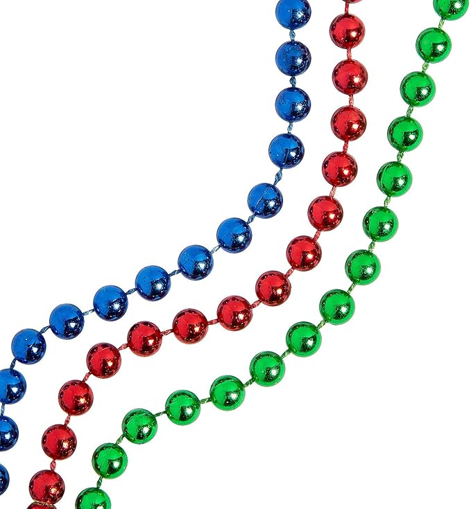 Fun Express Rock Star Guitar Bead Necklaces – 12 Pieces