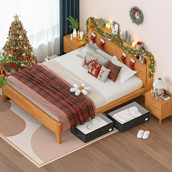 Underbed Storage Bins With Wheels, No Assemble Required 10 inches Height Large Capacity Rolling Underbed Shoe Storage Containers,Dorm Underbed Storage Drawers