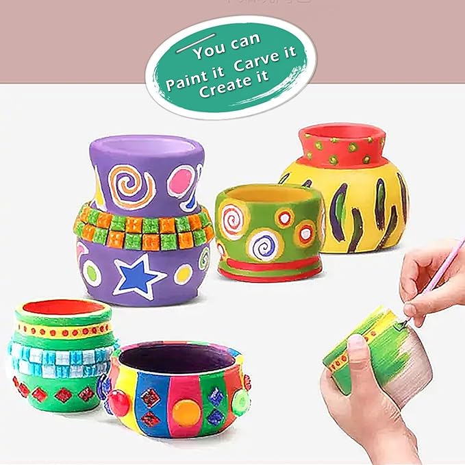 ReArt Stone Air-Dry Clay Modelling, 2.2 pounds Ideal for Beginners and Advanced Sculptors All-Purpose Modeling Clay (5Pcs Set)